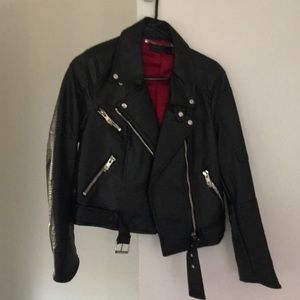 Leather jacket